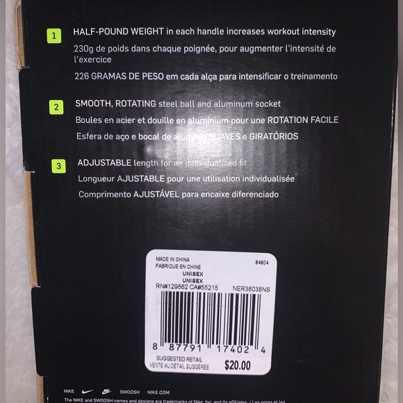 Nike weighted jump rope - Picture 2 of 3